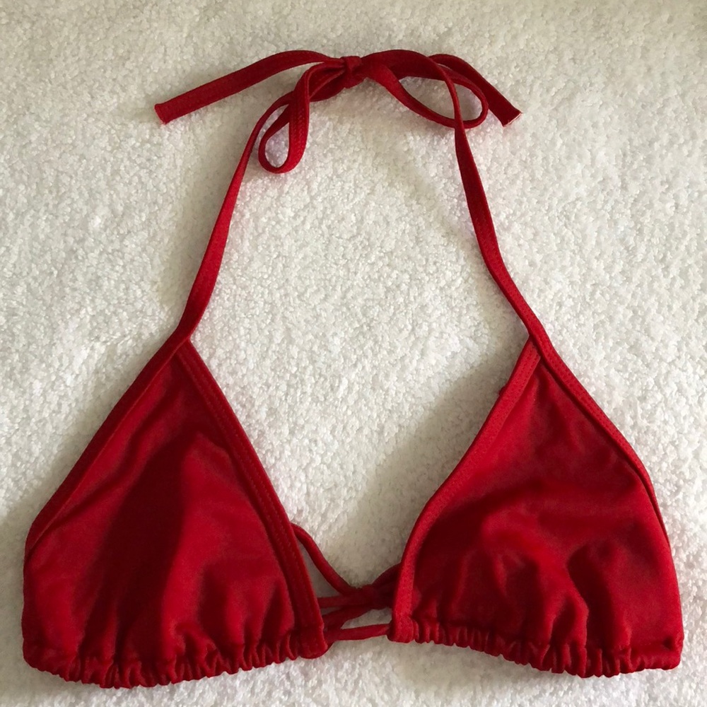 Red Bikini Top